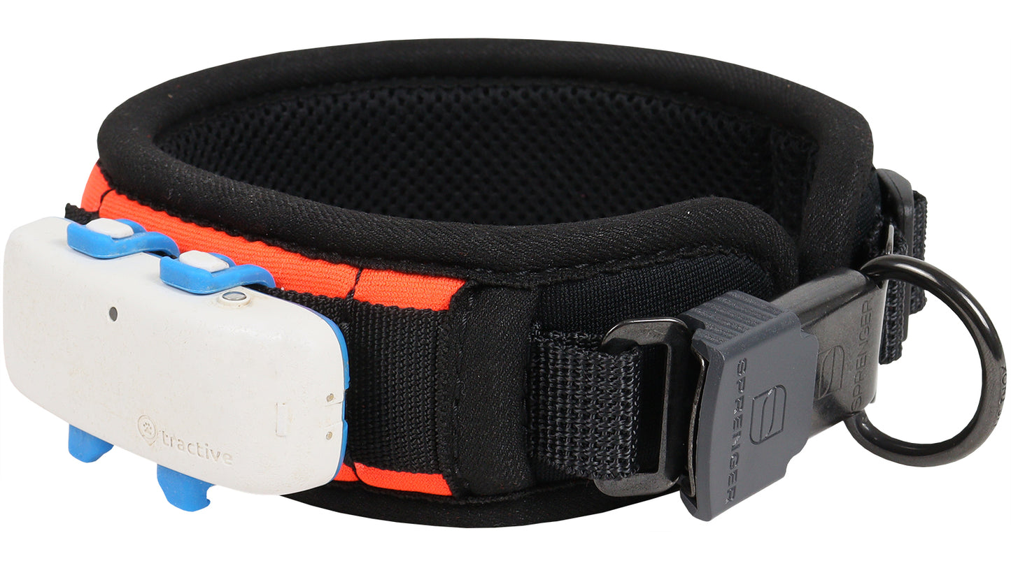 Veiligheids Halsband met Trackerhouder